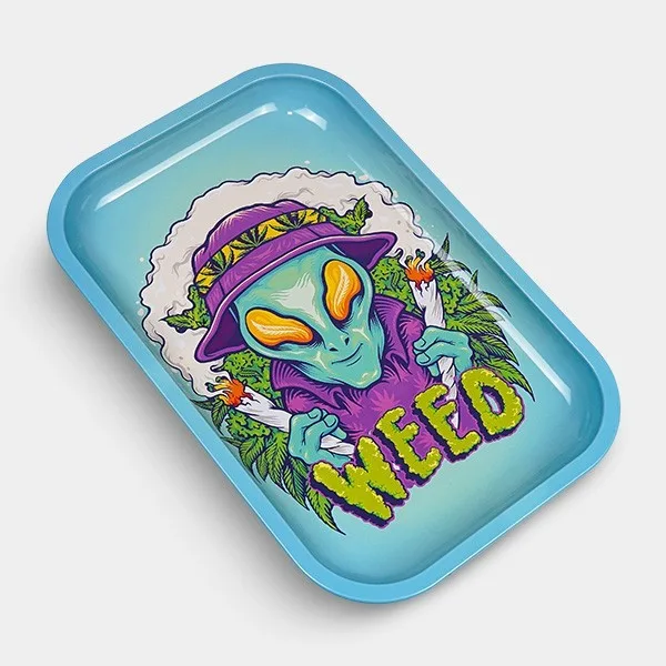 Bandeja 'Weed Alien'