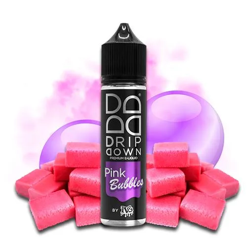 Drip Down Pink Bubbles