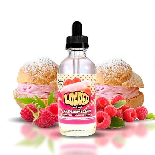 Loaded Raspberry Eclair